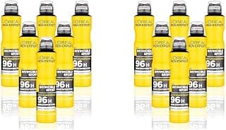 L'Oreal Men Expert Invincible Sport 96H Anti-Perspirant Deodorant for Men, 250 ml, Pack of 12,… product image