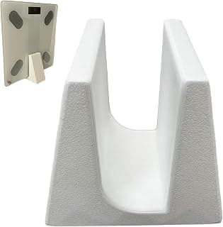 Weight Scale Holder Bathroom Scale Holder Space saving U shaped Storage Stand For Home White product image