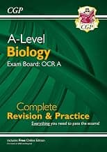 A-Level Biology: OCR A Year 1 & 2 Complete Revision & Practice with Online Edition (CGP OCR A… product image