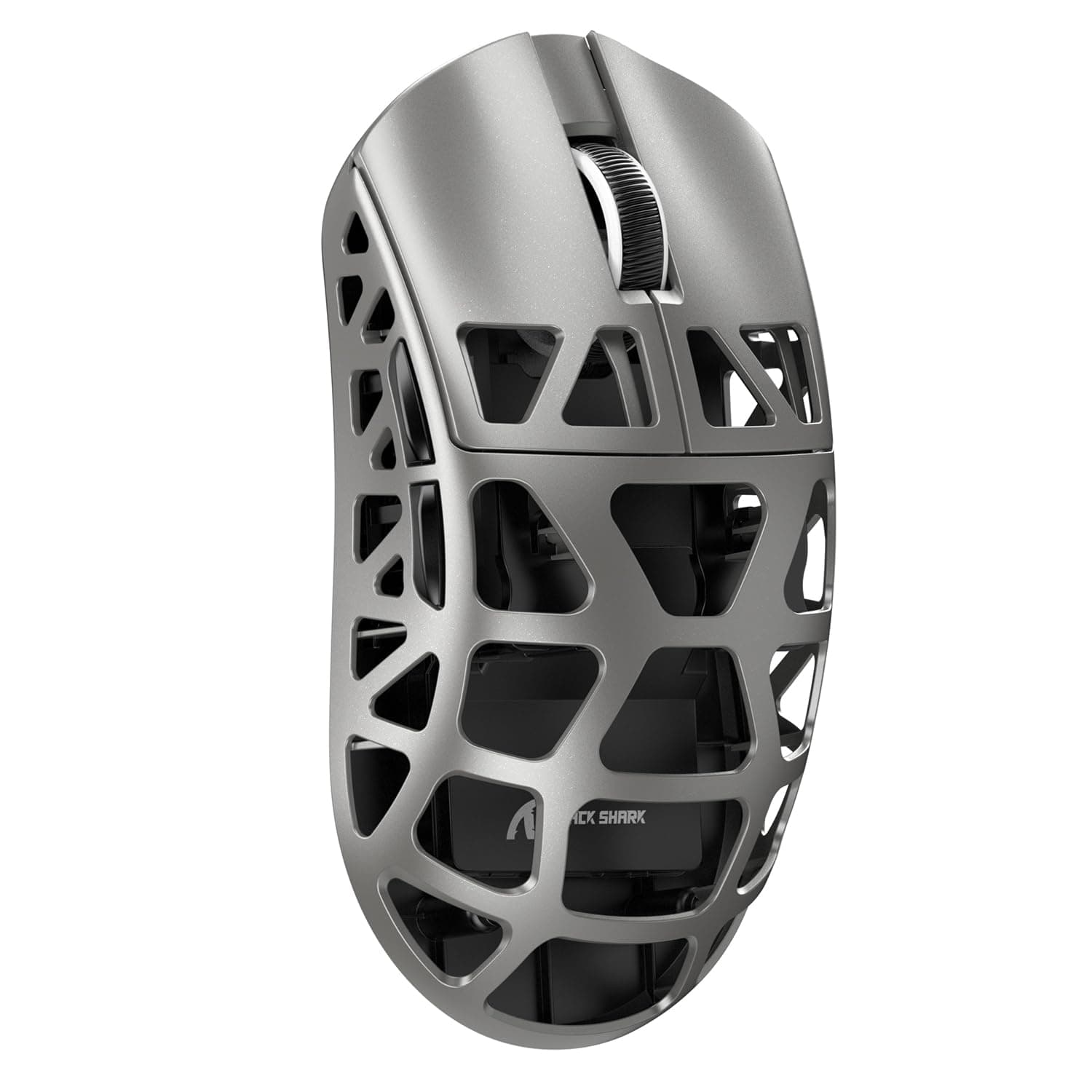 ATTACK SHARK R3 Magnesium Alloy Mouse, Wireless 8K Mouse, 46g SUPERLIGHT Mouse, PixArt PAW3395 Gaming Sensor, BT/2.4G/Wired Gaming Mouse, Adjustable DPI 26000, Office Mice for Win11/Xbox/PS/Mac -Grey product image