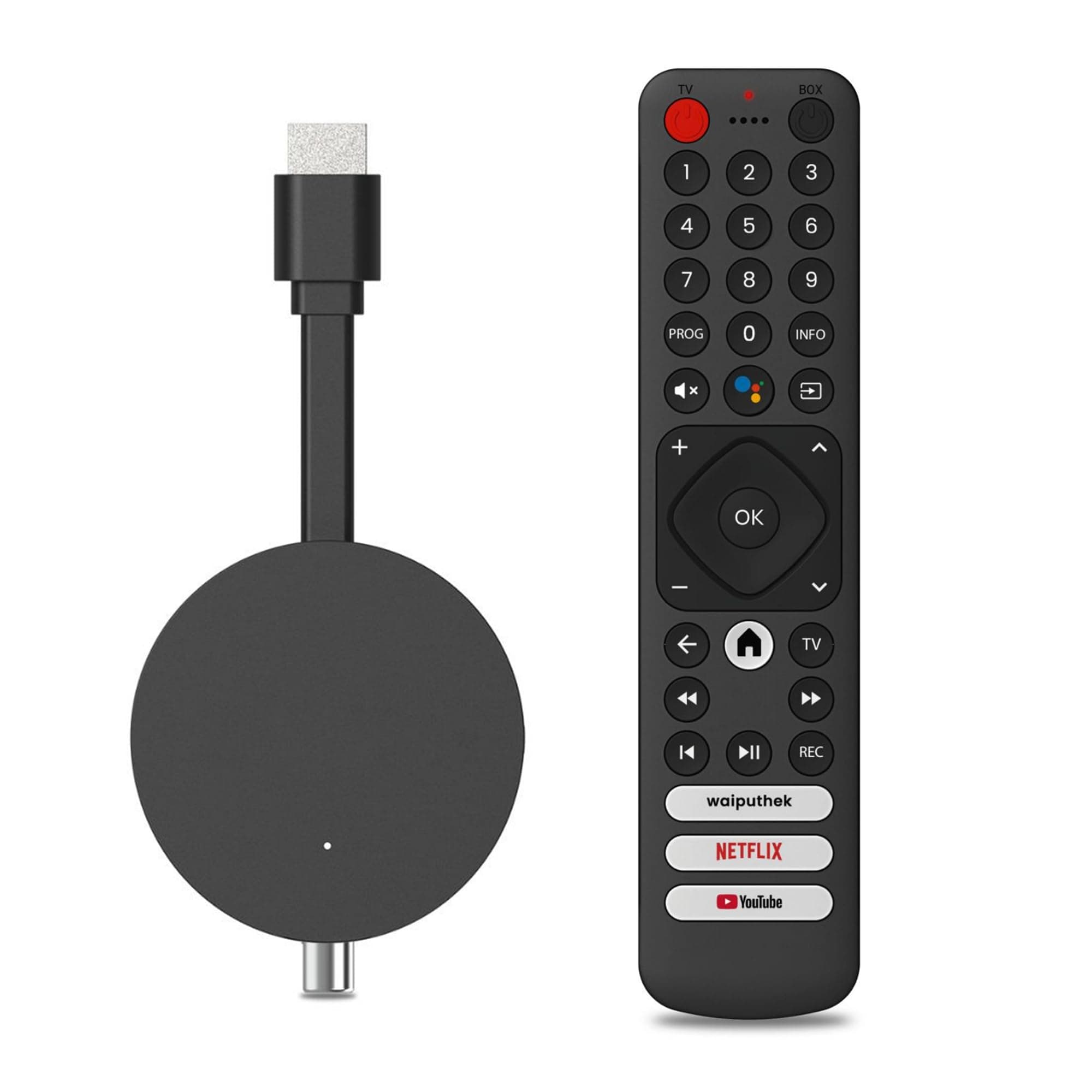 freenet TV Hybrid TV Stick, DVB-C/T2 & Streaming, 3 Monate freenet TV, Android TV 3, WLAN HDMI… product image