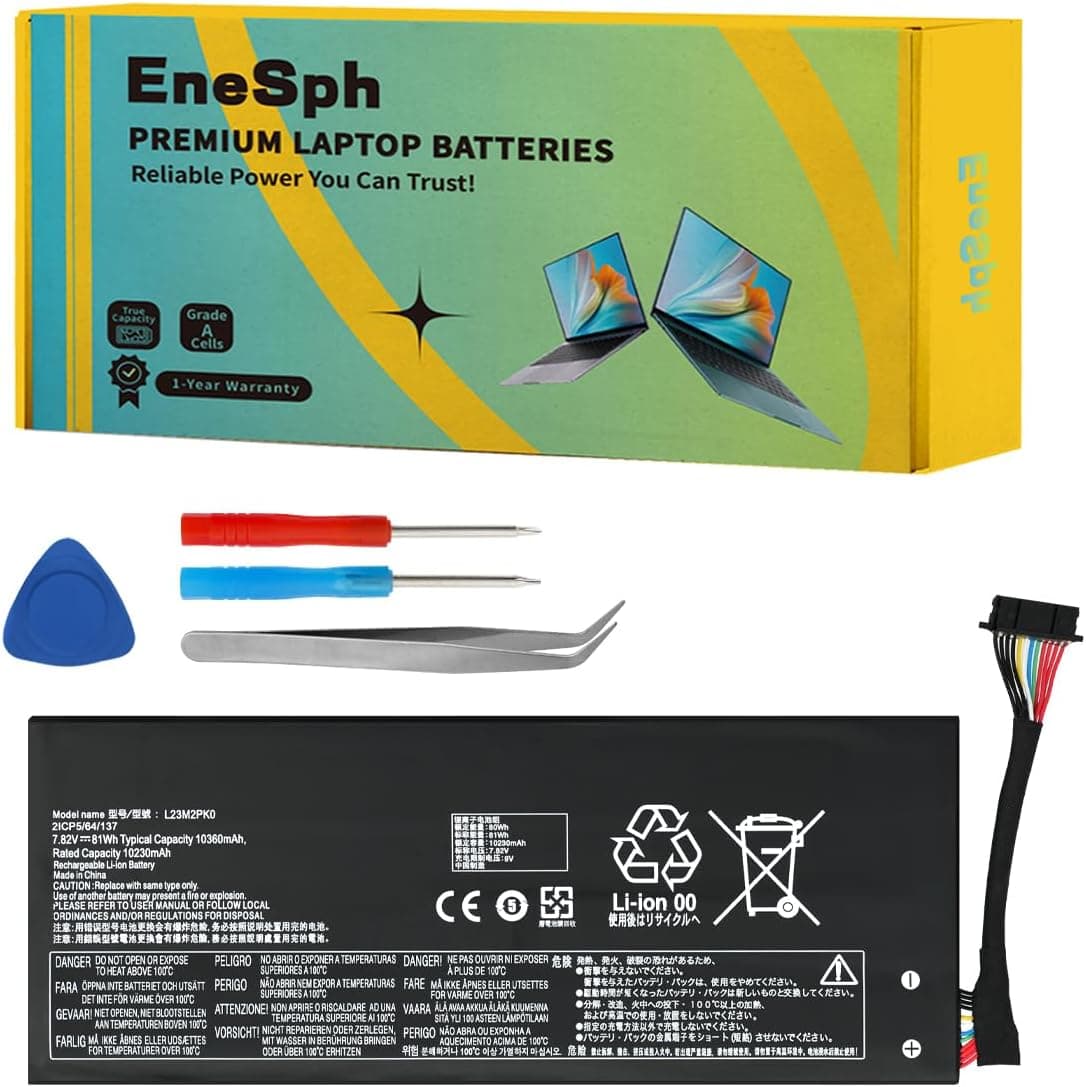 EneSph 81Wh L23M2PK0 L23B2PK0 L23D2PK0 L23C2PK0 L23L2PK0 Laptop-Akku für Lenovo Legion Go… product image