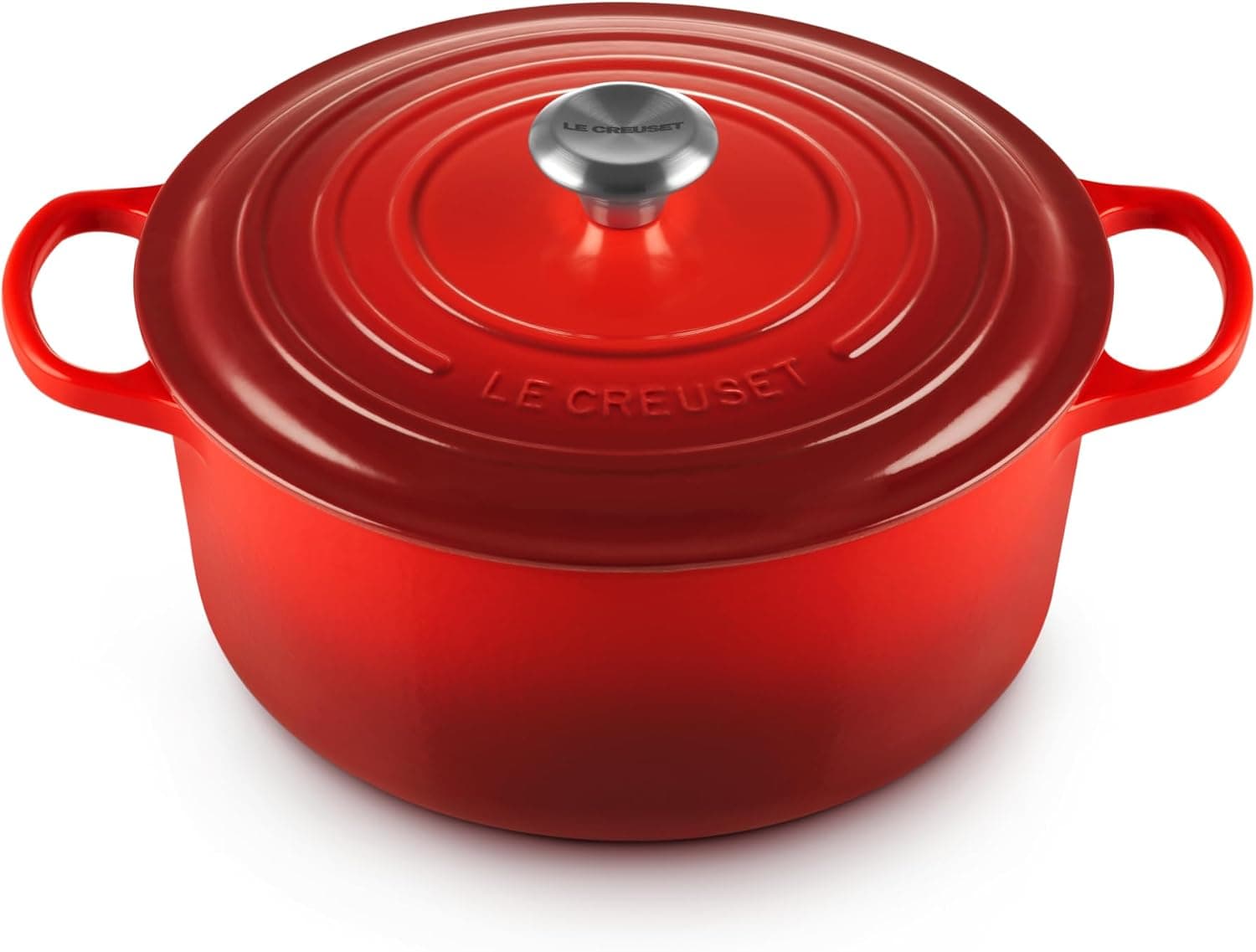 Le Creuset Evolution 21177280602430 Round Casserole Dish in Vitrified Cast Iron with Lid,… product image