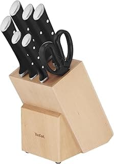 Ice Force 8-Piece Knife Block Set, 6 Knives, 1 Scissors, 1 Wooden Knife Block, High-Quality… product image