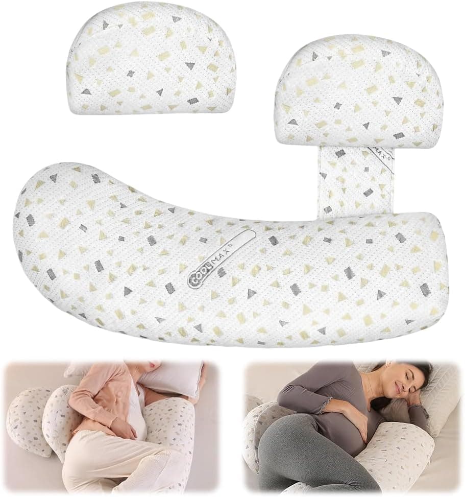 Foreverup Pregnancy Pillows for Sleeping, Maternity Pillow for Pregnant Women, Soft Pregnancy… product image