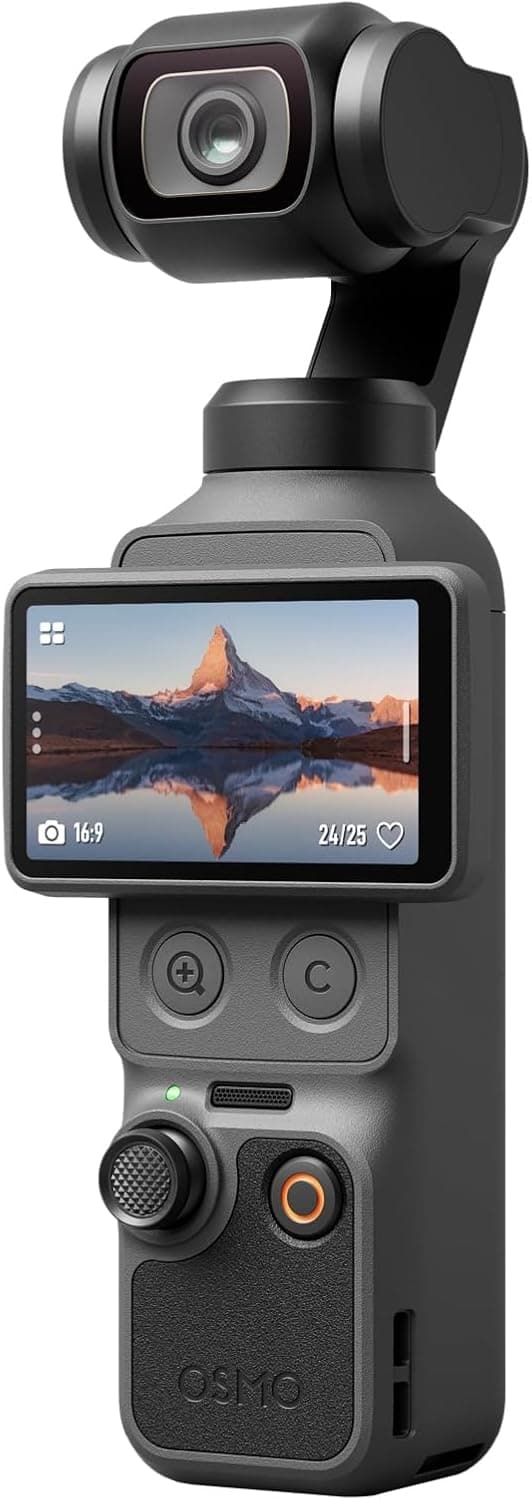 DJI Osmo Pocket 4 Essential Combo, kieszonkowa kamera vlogowa z gimbalem | Matryca CMOS 1″ i… product image