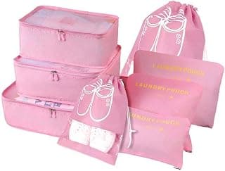 Vicloon Multifunction Packing Cubes - 8 PCS Organizer Packing Bags for Suitcase, Travel… product image