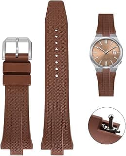 Quick Release 26mm FKM Rubber Band For Citizen Tsuyosa Watches, Replacement FKM Watch Band For… product image