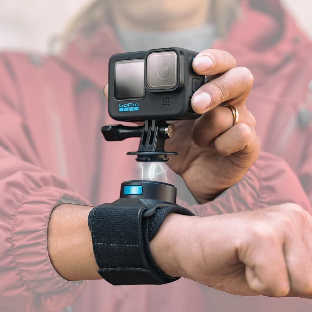 SUREWO Magnetic Quick Release Wrist Strap Mount Compatible with Go Pro Hero… product image