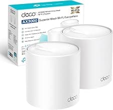 TP-Link Deco X50(2-pack) AX3000Mbps Whole Home AI-Driven Mesh WiFi 6 System, Dual-Band WiFi… product image