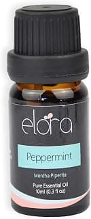 Elora 10ml Peppermint Essential Oil - 100% Pure Natural Essential Oils for Diffuser,… product image