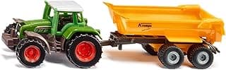 siku 1605, Fendt-Traktor mit Krampe-Muldenkipper, Spielzeug-Traktor, Metall/Kunststoff,… product image