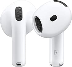 Apple AirPods 4 Wireless Headphones, Bluetooth Headphones with Active Noise Cancellation,… product image