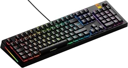 GMMK 3 HE 100% Customizable Keyboard w/Knob, ISO in Black | Rapid Trigger, Hall Effect, 8K… product image