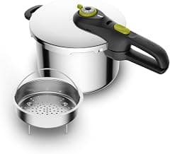 Pressure Cooker Secure 5 Neo 6 L | Korbeinsatz & Dreifuß, Secure 5 Sicherheitssystem, alle… product image