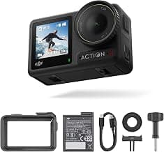 DJI Osmo Action 4 Essential Combo - 4K/120fps Waterproof Action Camera with a 1/1.3-Inch… product image