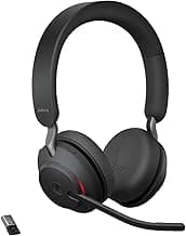 Evolve2 65 Wireless PC Headset, Noise Cancelling, Microsoft Teams-Certified Stereo Headphones… product image