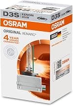 OSRAM XENARC ORIGINAL D3S HID, Xenon Headlight Bulb 66340HBI, Folding Carton Box (1 piece) product image