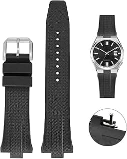 Quick Release 26mm FKM Rubber Band For Citizen Tsuyosa Watches, Replacement FKM Watch Band For… product image