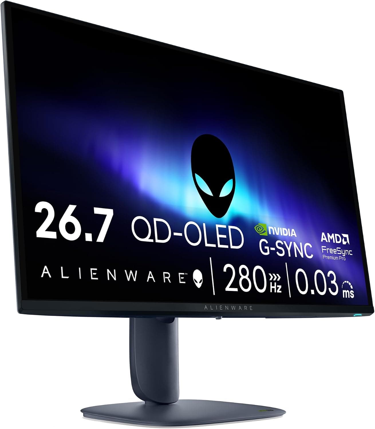 Alienware 27 Gaming Monitor - AW2725D, QHD (2560x1440), 280Hz, QD OLED, 0.03ms, NVIDIA G-SYNC… product image