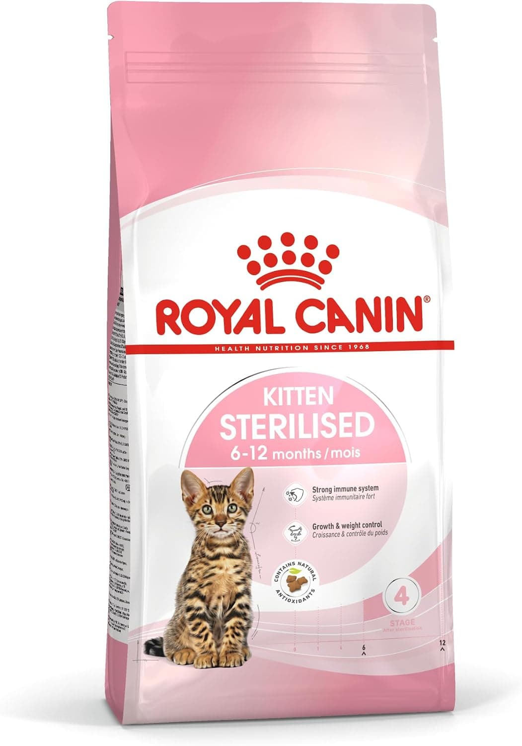 Royal Canin - Kitten Sterilized From 6 Months - Bag of 2 kg (1 Pack) product image