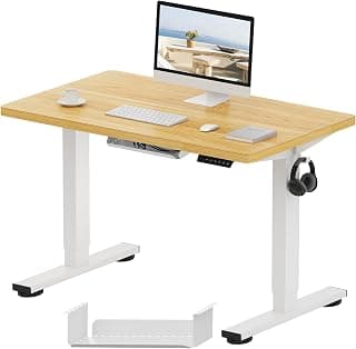 E1 Plus Electric Standing Desk Height Adjustable for Home Office | 80kg Load, 4 Memory Smart… product image