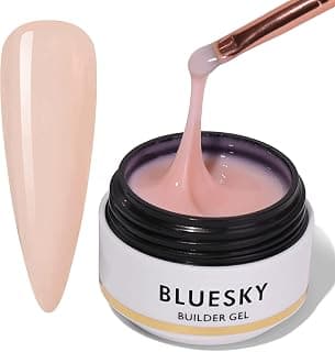 Bluesky Builder Gel For Nails, Gel Nail Polish, Nail Strengthener, Nail Extension Tips, Nude,… product image