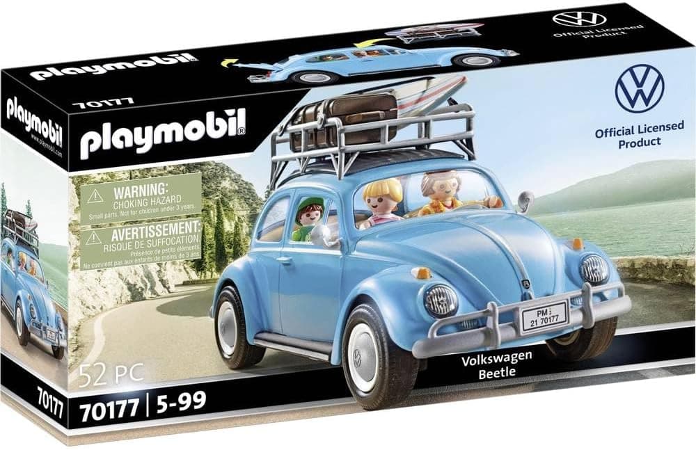 Playmobil 70177 Volkswagen Beetle – Volkswagen – with Three Characters and the Car – Legendary… product image