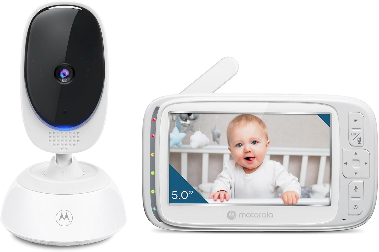 Motorola Nursery VM75 Video Baby Monitor 5" - Conversazione bidirezionale - Visione notturna a… product image