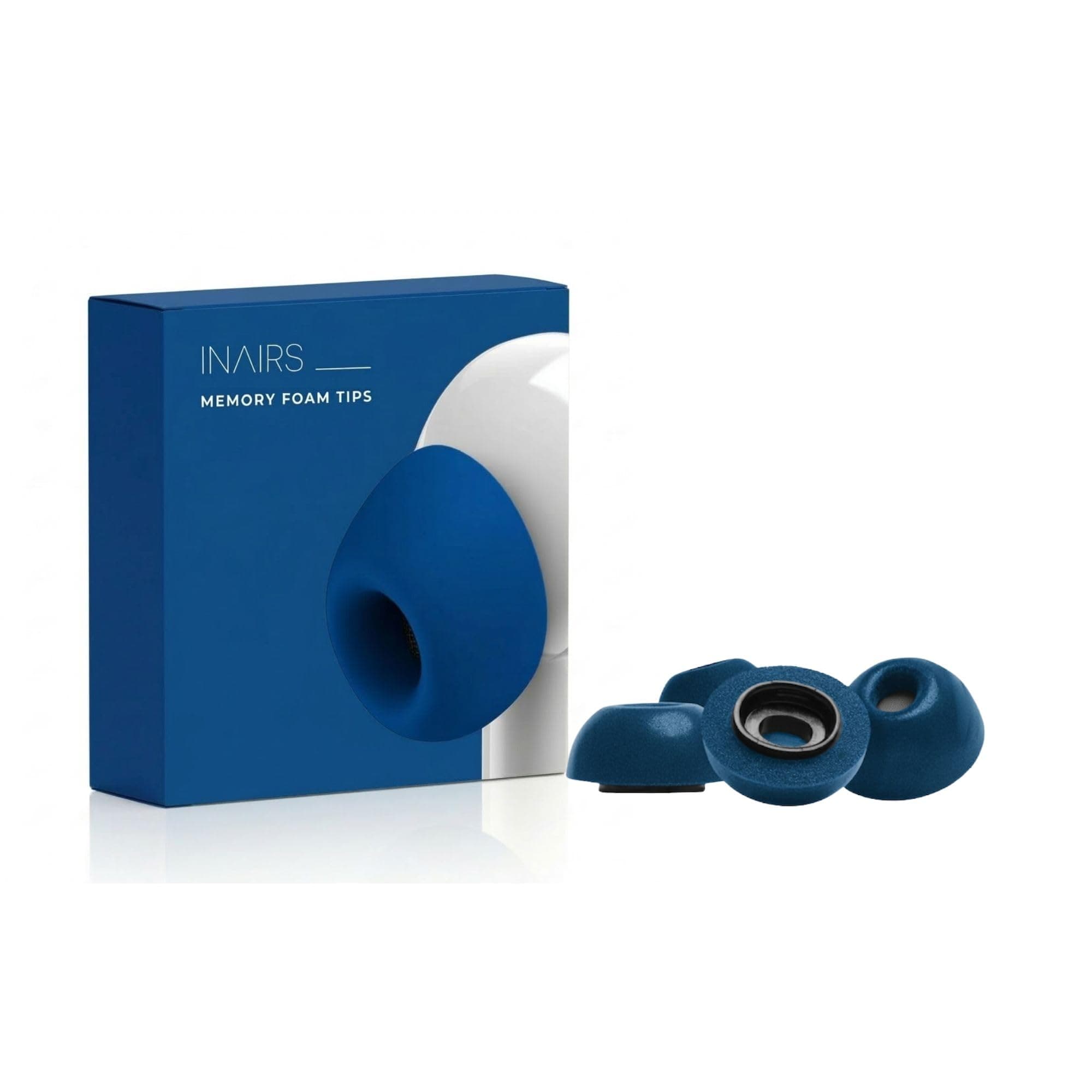 INAIRS Foam Tips – für Apple AirPods Pro (1. & 2. Gen.) – 5 Paar Kopfhörer Aufsätze, Medium,… product image