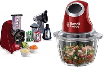 Desire Slice & Go (3 Grating Inserts: Coarse & Fine, Slicer), 200 W and Mini Chopper Desire,… product image