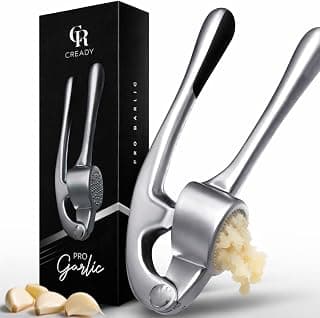 ProGarlic® - Premium Garlic Press - Super Easy to Use & Clean Garlic Crusher & Mincer - Crush… product image