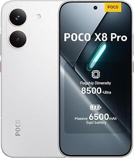 XIAOMI Poco X8 Pro Smartphone 8+512GB White Flagship Dimensity 8500-Ultra,Unlocked product image