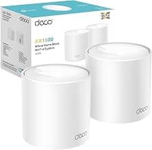 TP-Link Deco X10 AX1500 Whole Home Dual-Band Mesh Wi-Fi 6 System, AI-gesteuert, Abdeckung bis… product image