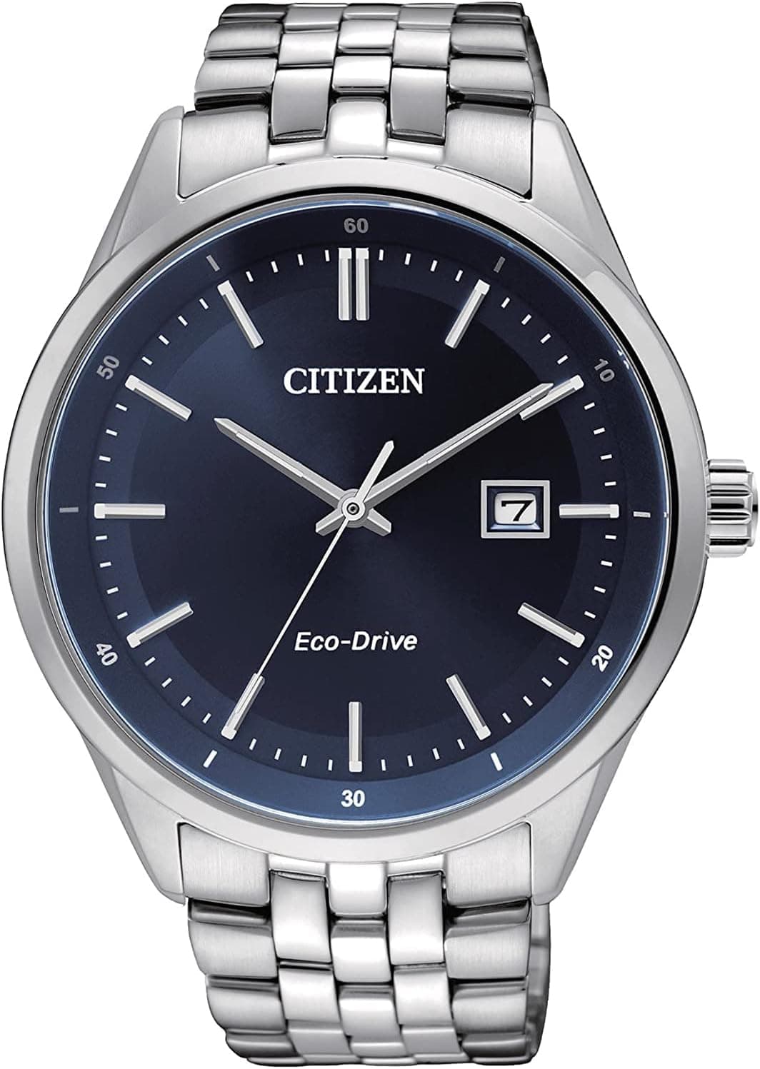 Citizen Men's Analogue Eco-Drive Watch with Stainless Steel Strap product image
