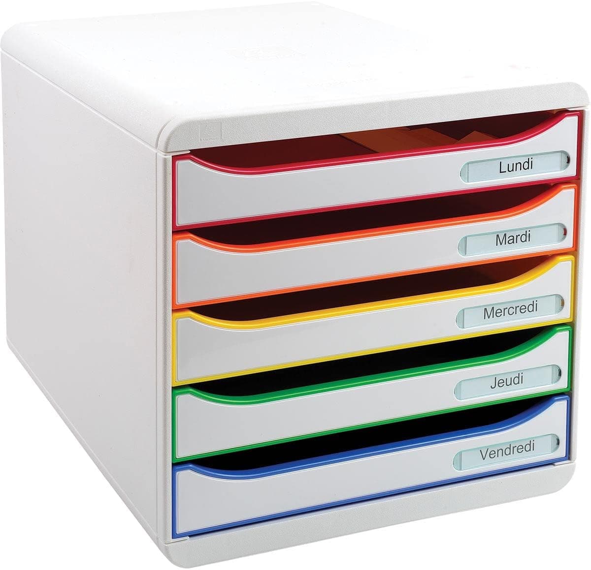 Exacompta - Ref 309913D - BIG BOX PLUS - 5 drawer cabinet for A4+ documents - External… product image