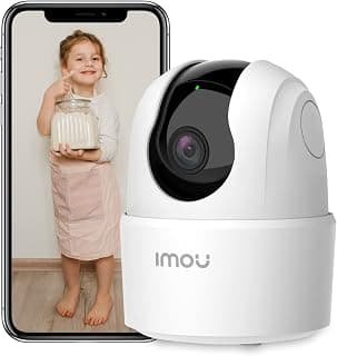 Imou 2K WiFi Security Camera Indoor Pet Dog Baby Camera with AI Human/Motion/Sound Detection,… product image