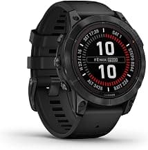 Garmin fēnix 7 Pro – GPS-Multisport-Smartwatch mit Solarladelinse, Farbdisplay und… product image