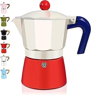 3 Cup Aluminum Espresso Stovetop Moka Pot Express Coffee Maker Percolator Italian Classic… product image