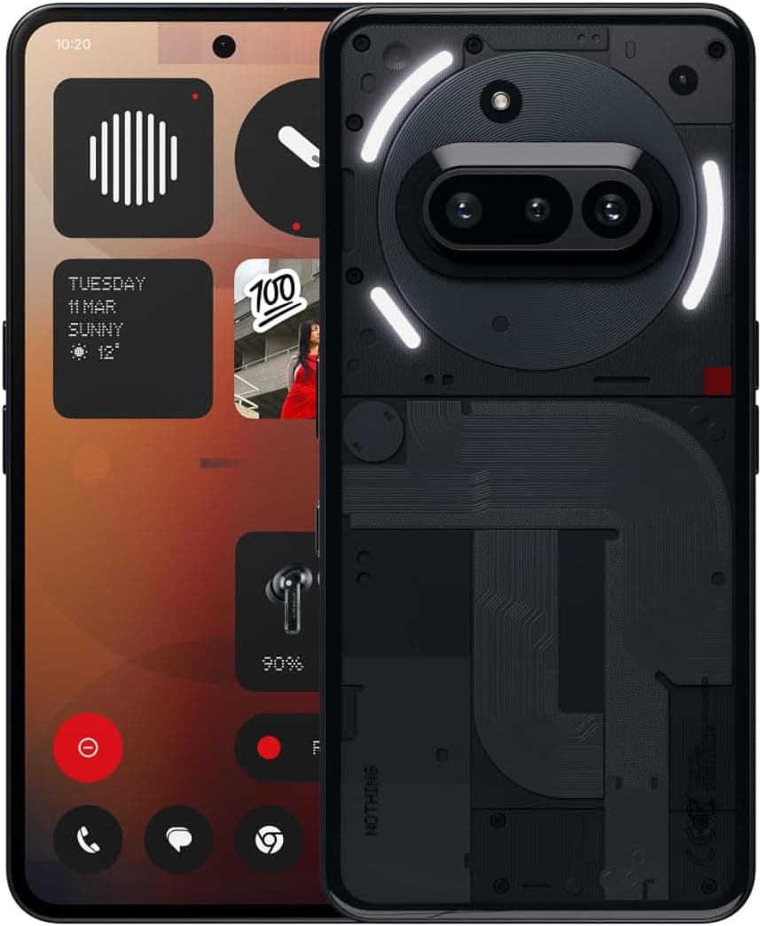 Nothing Phone (3A) 5G 8 GB RAM, 128 GB, Snapdragon 7s Gen 3, Aparaty 50 MP + 50 MP + 8 MP,… product image