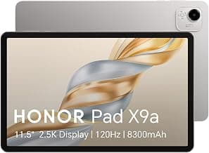 Pad X9a, 11.5″ 120Hz 2.5K HONOR Fullview Display,128GB Storage, 8300mAh Battery, Slim Metal… product image