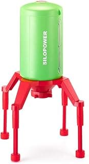 Siku 5602, Standsilo SILOPOWER, Kunststoff, Grün/Rot, Flexible Anpassung der Durchfahrtshöhe… product image