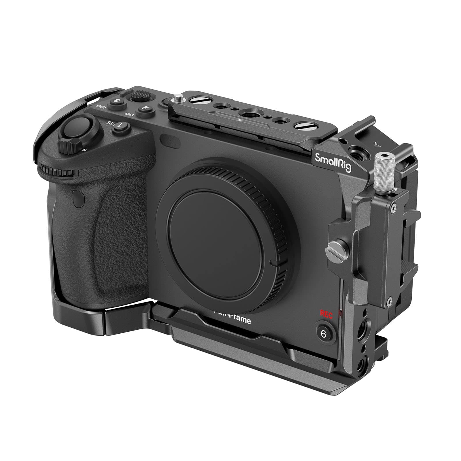 SMALLRIG Cage für Sony FX30 FX3 mit HDMI-Kabelklemme, Klassisch Hellschwarze Oberfläche,… product image