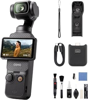DJI Osmo Pocket 3, Vlogging Camera with 1'' CMOS & 4K/120fps Video, 3-Axis… product image
