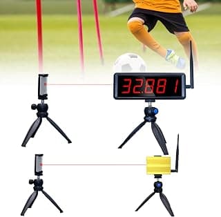Wireless Laser Sprint Timer, Laser Timing System for Track 40/60 Yard Dash, Professional… product image
