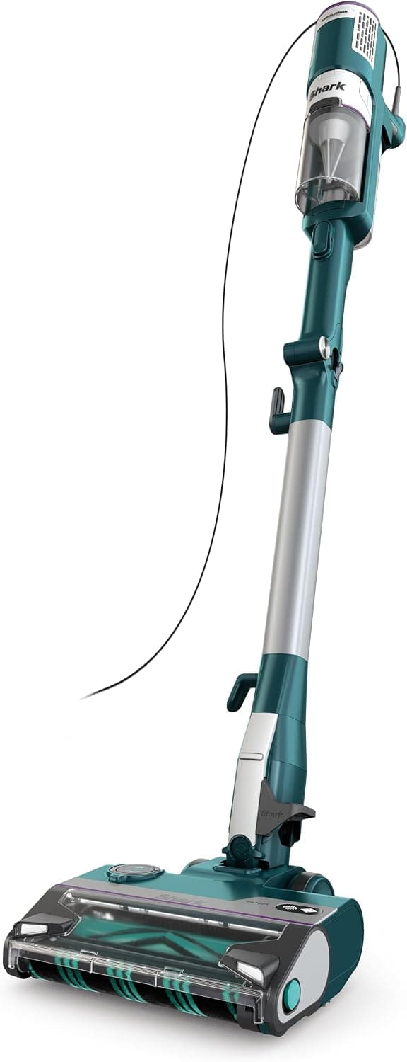 Shark PowerDetect Corded Stick Vacuum Cleaner, Dark Teal HZ4000UKT, 0.3L | DuoClean Detect,… product image