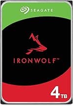 Seagate 4TB IronWolf Internal NAS Hard Drive | SATA 6 Gb/s (ST4000VNZ06) | 5400 RPM. 24/7… product image