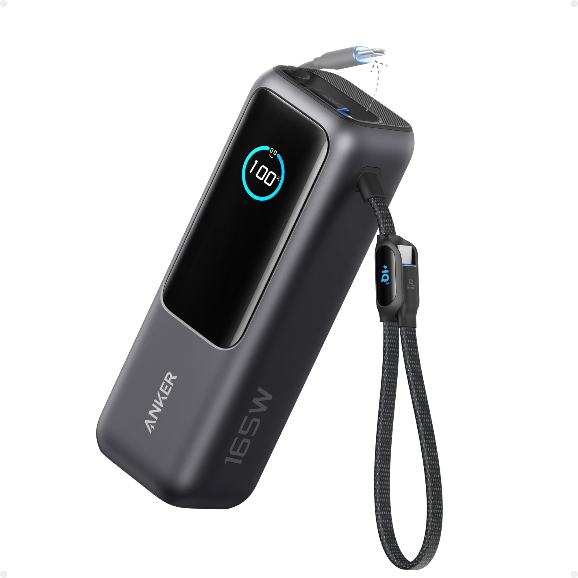 Anker 165W 25000mAh Laptop Powerbank mit 70cm ausziehbarem Kabel product image