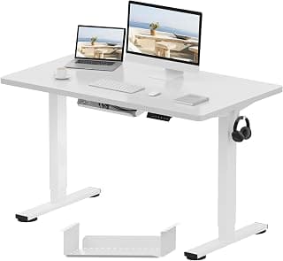 E1 Plus Electric Standing Desk Height Adjustable for Home Office | 80kg Load, 4 Memory Smart… product image