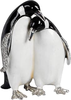 Pair of Penguins - Trinket box - Treasured Trinkets product image